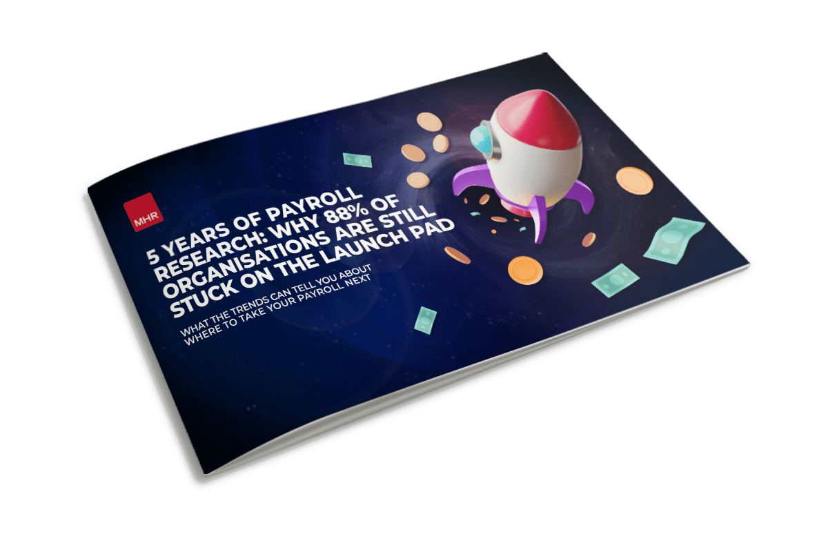 5 years of payroll guide cover page.