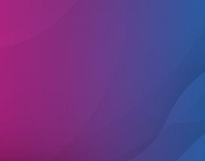 MHR background with a gradient from pink to purple to blue