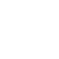 A white heart outline inside a white box outline.